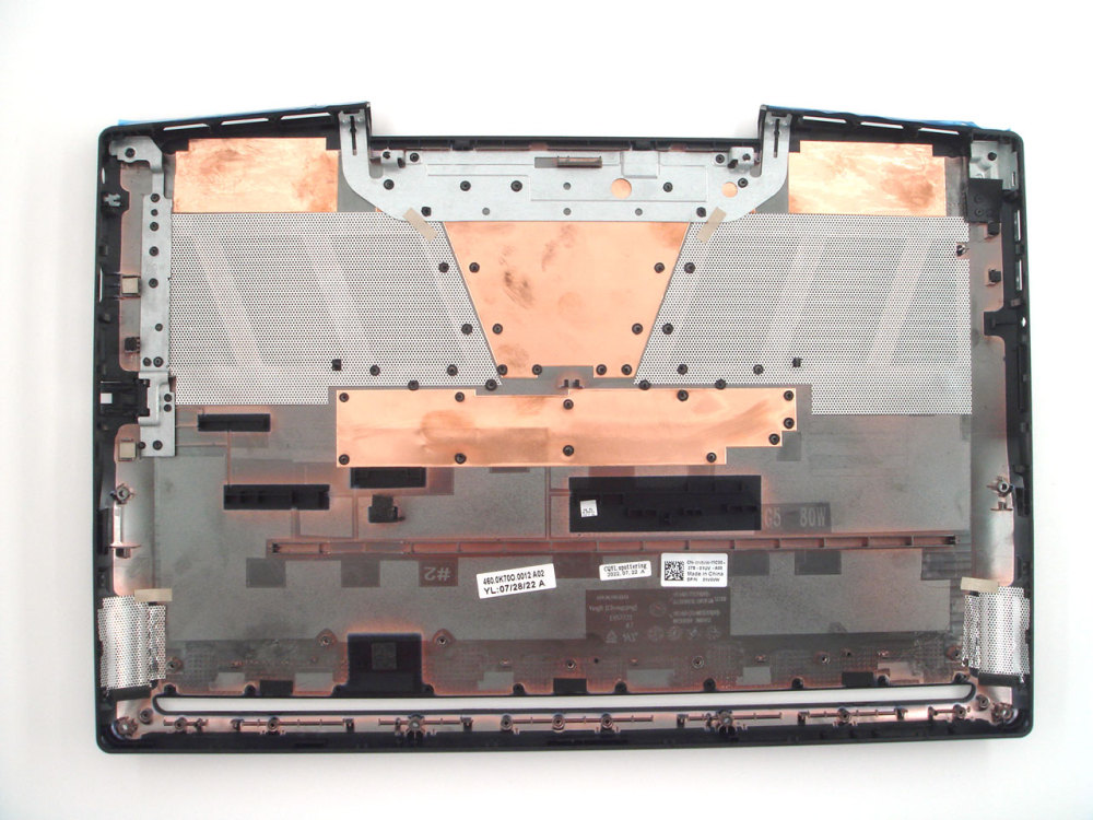 New-Orig Dell G5 15 5500 5505 15.6" Base Cover Bottom Lower Case with Light Trough Black 01V5VW