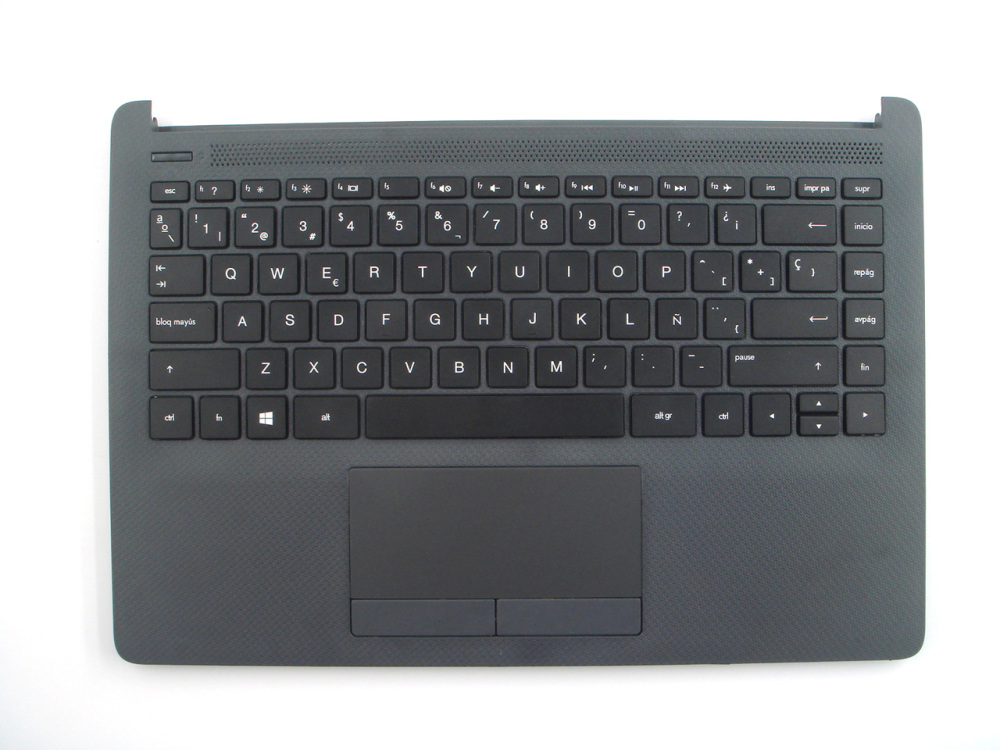New-Orig HP 240 245 G8 14.0" Palmrest Keyboard Bezel with Spanish Non-Backlit Keyboard  with Touchpad M23367-071 Gray