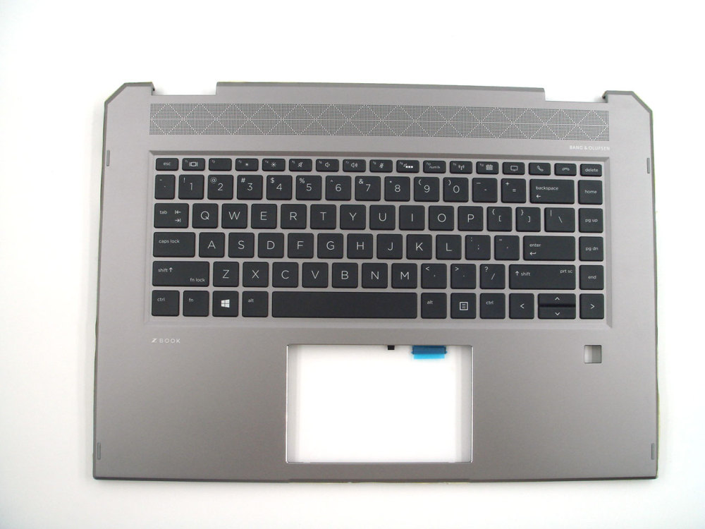 New-Orig HP Zbook Studio x360 G5 15.6" Palmrest Keyboard Bezel with US-English Backlit Keyboard L34210-001 Gray