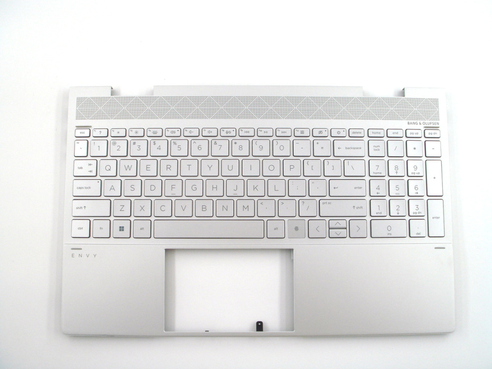 New-Orig HP Envy x360 15-ED 15.6" Palmrest Keyboard Bezel with US-English Backlit for UMA Version Silver L93226-001