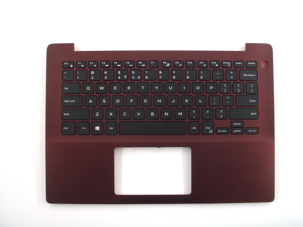 New-Orig Dell Inspiron 5480 5485 14.0" Palmrest Keyboard Bezel with US-English Non-Backlit Keyboard Wine 04DTVD