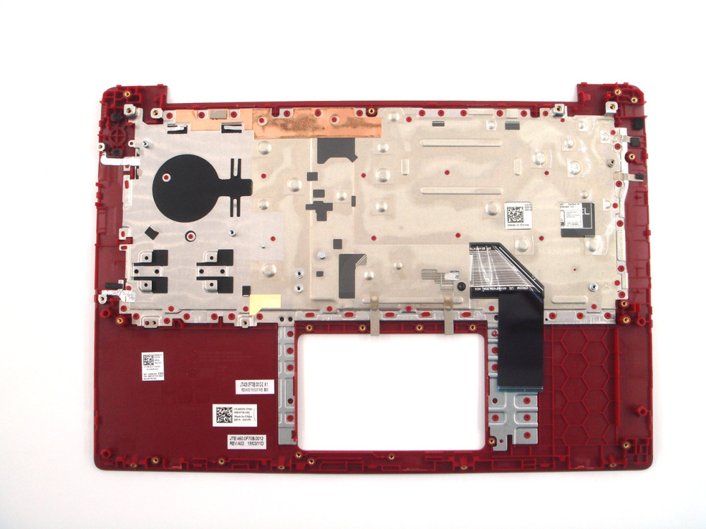 New-Orig Dell Inspiron 5480 5485 14.0" Palmrest Keyboard Bezel with US-English Non-Backlit Keyboard Wine 04DTVD