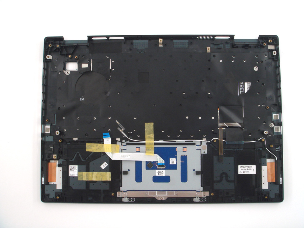 New-Orig Dell Inspiron 7620 7625 16.0" Palmrest Keyboard Bezel with US-English Backlit Keyboard for RTX3060 Version Blue