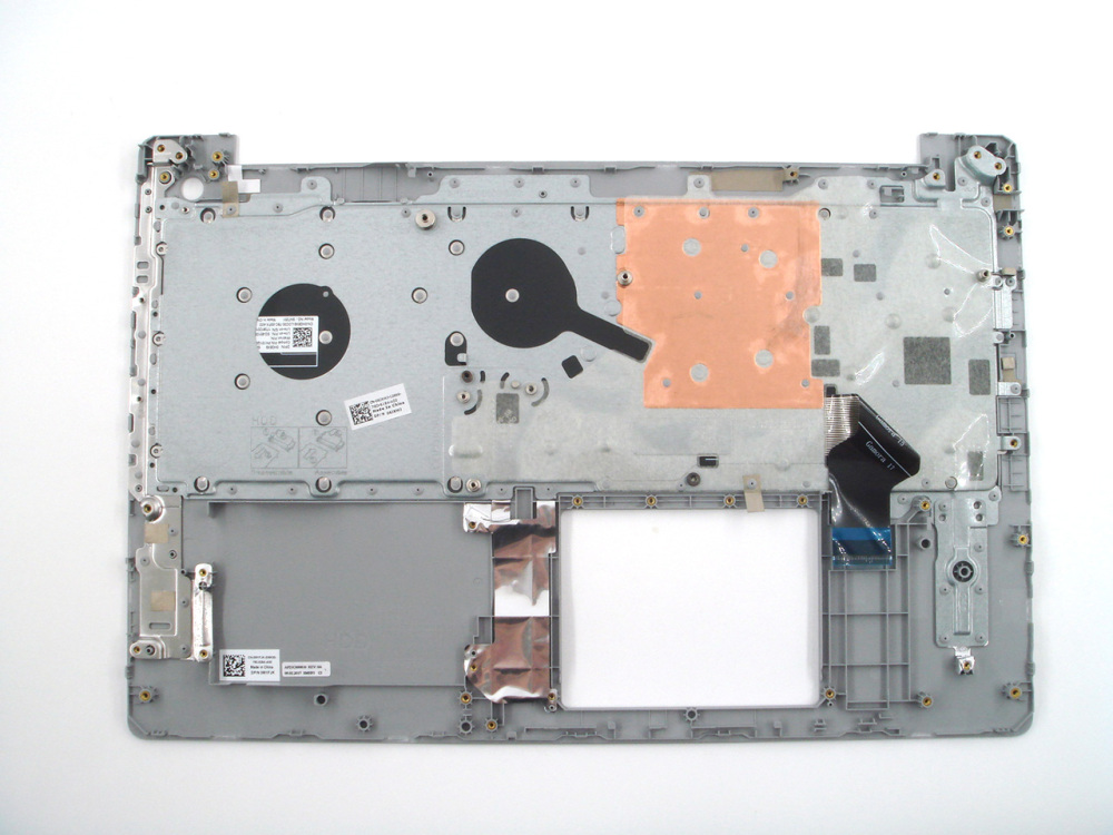 New-Orig Dell Inspiron 5570 5575 15.6" Palmrest Keyboard Bezel with Spanish Non-Backlit Keyboard Silver 04R2N2