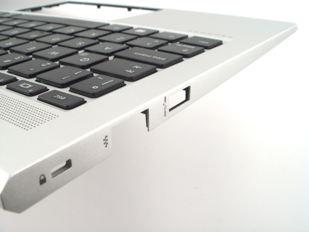 New-Orig HP Probook 440 G10 14.0" Palmrest Keyboard Bezel with Latin Non-Backlit Keyboard N42406-161 Silver