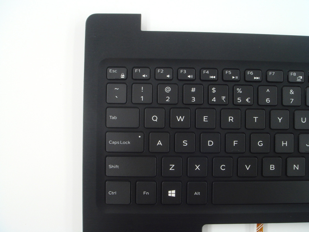 New-Orig Dell Inspiron 5570 5575 15.6" Palmrest Keyboard Bezel with US-English Backlit Keyboard Black 08D7T9