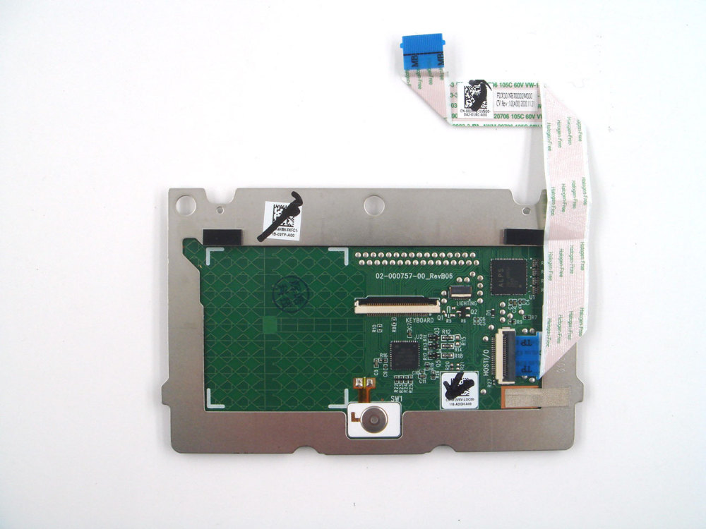 New-Orig Dell Latitude 7310 13.3" Touchpad Clickpad with Cable Black 0F2V6V