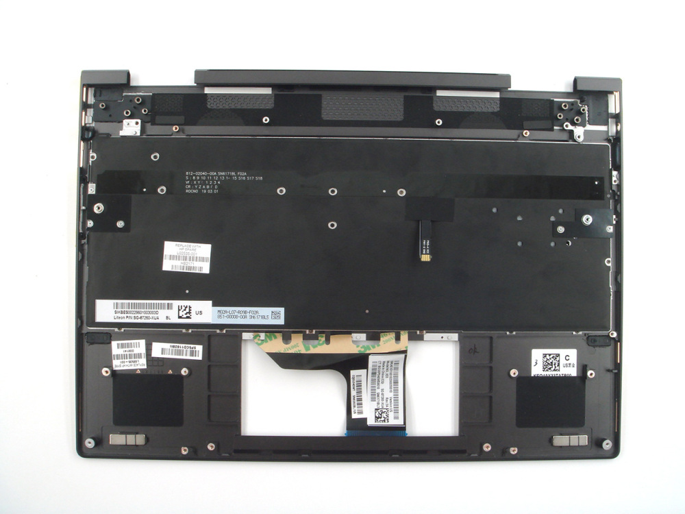 New-Orig HP Spectre x360 13-AE 13.3" Palmrest Keyboard Bezel with US-English Backlit 942040-001 Brown