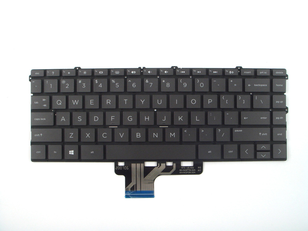 New-Orig HP Spectre x360 13-AW 13.3" US-English Backlit Keyboard Brown L73748-001