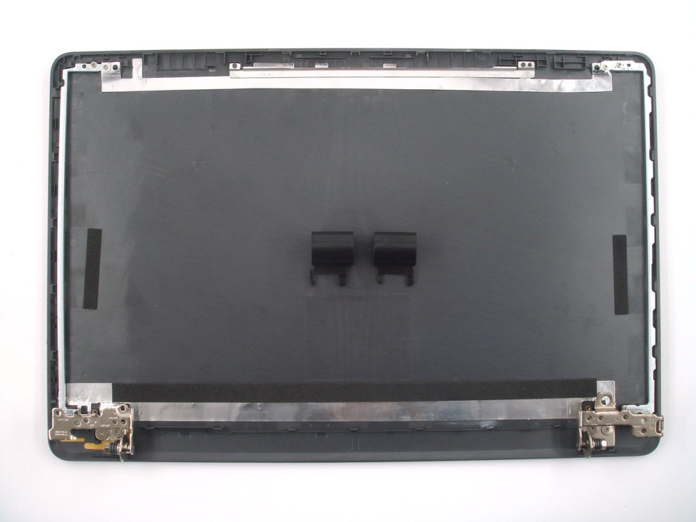 New-Orig HP 250 255 G6 15.6" Lcd Back Cover Gray & Hinges & Black Cap Cover