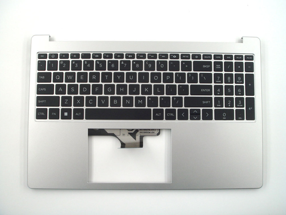 New-Orig HP 15-FC 15-FD 15.6" Palmrest Keyboard Bezel with US-English Non-Backlit for UMA Graphics N36752-001