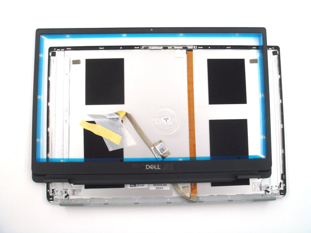 New-Orig Dell Inspiron 5390 5391 13.3" Lcd Back Cover and Bezel Silver 02XFJC 0P56CM