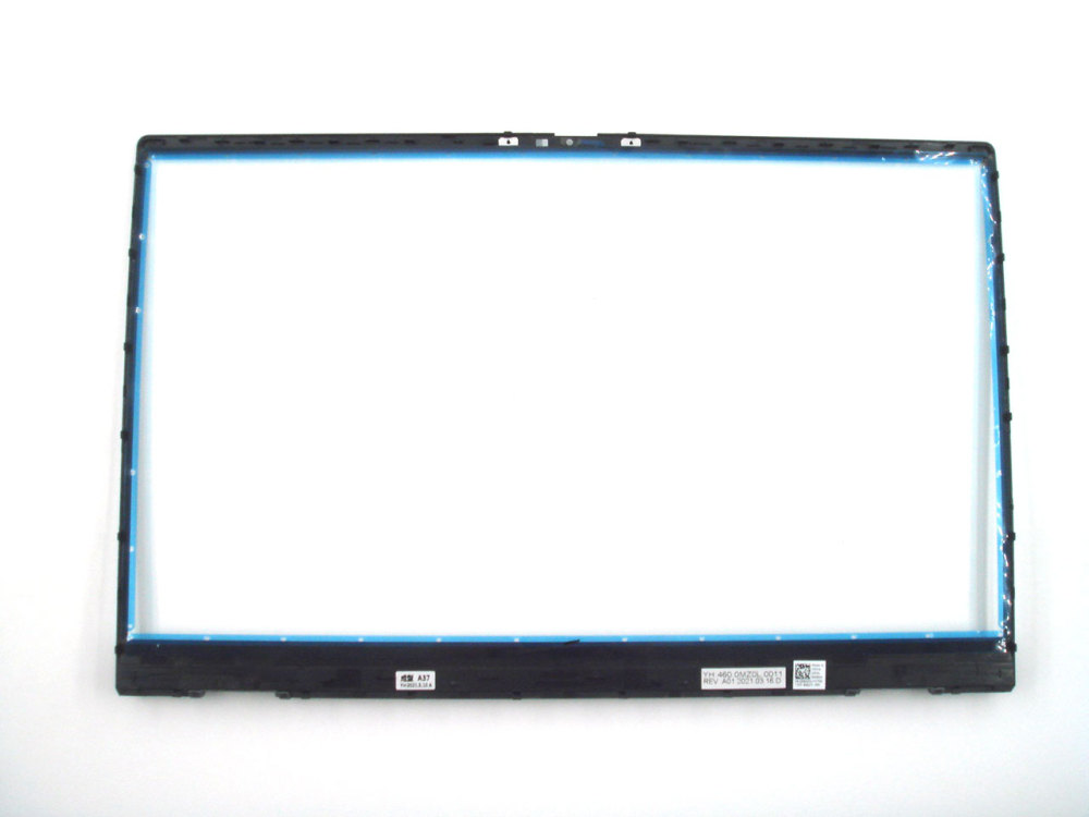 New-Orig Dell Inspiron 5510 5515 15.6" Lcd Front Bezel with Gray Hinge Cap 05WK5X