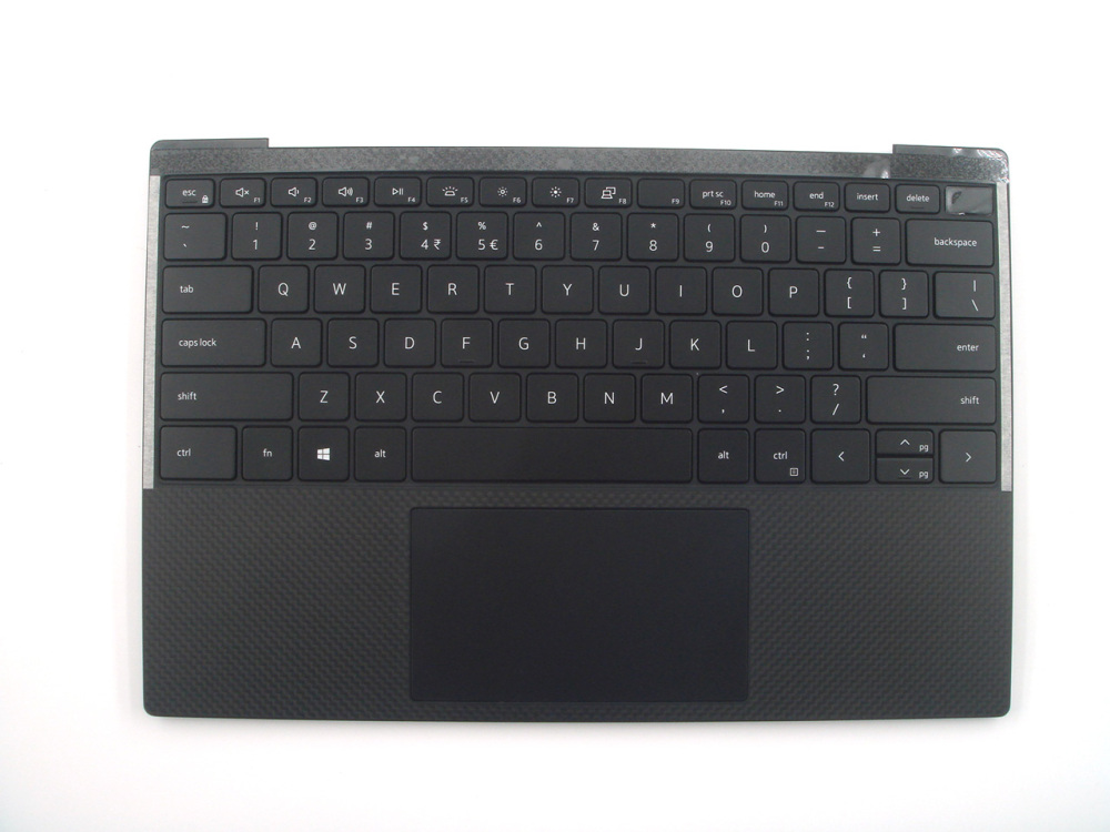 New-Orig Dell XPS 13 9300 13.3" Palmrest Keyboard Bezel with US-English Backlit Keyboard Black 06JC7G