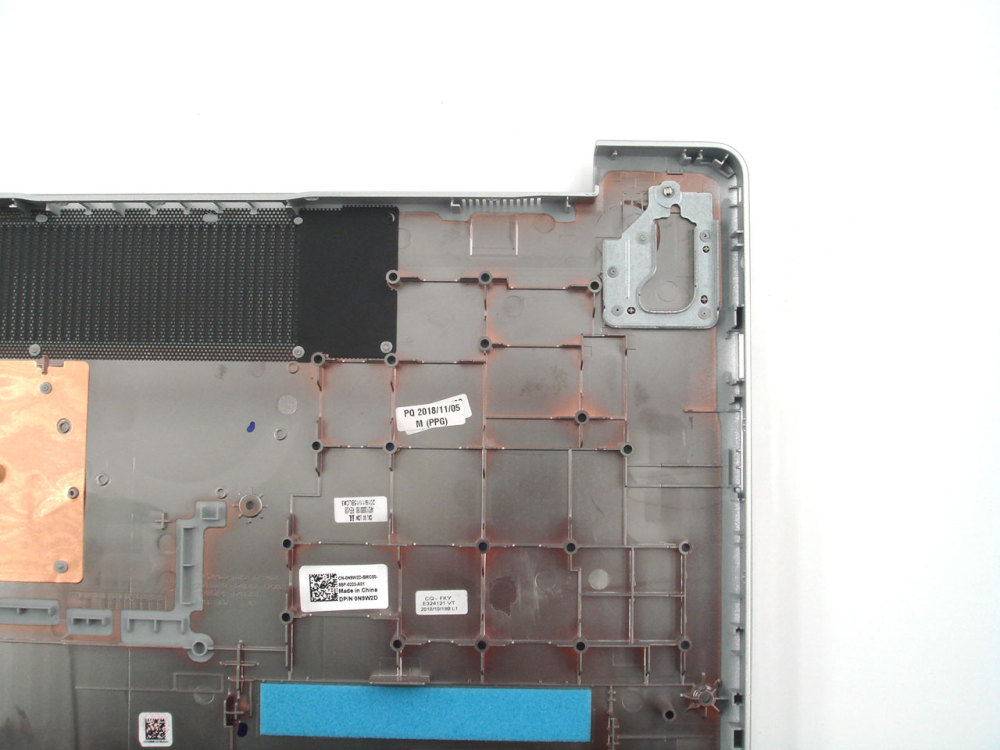 New-Orig Dell Inspiron 5575 5570 15.6" Base Cover Bottom Case No-ODD No USB-C Silver 0N9W2D