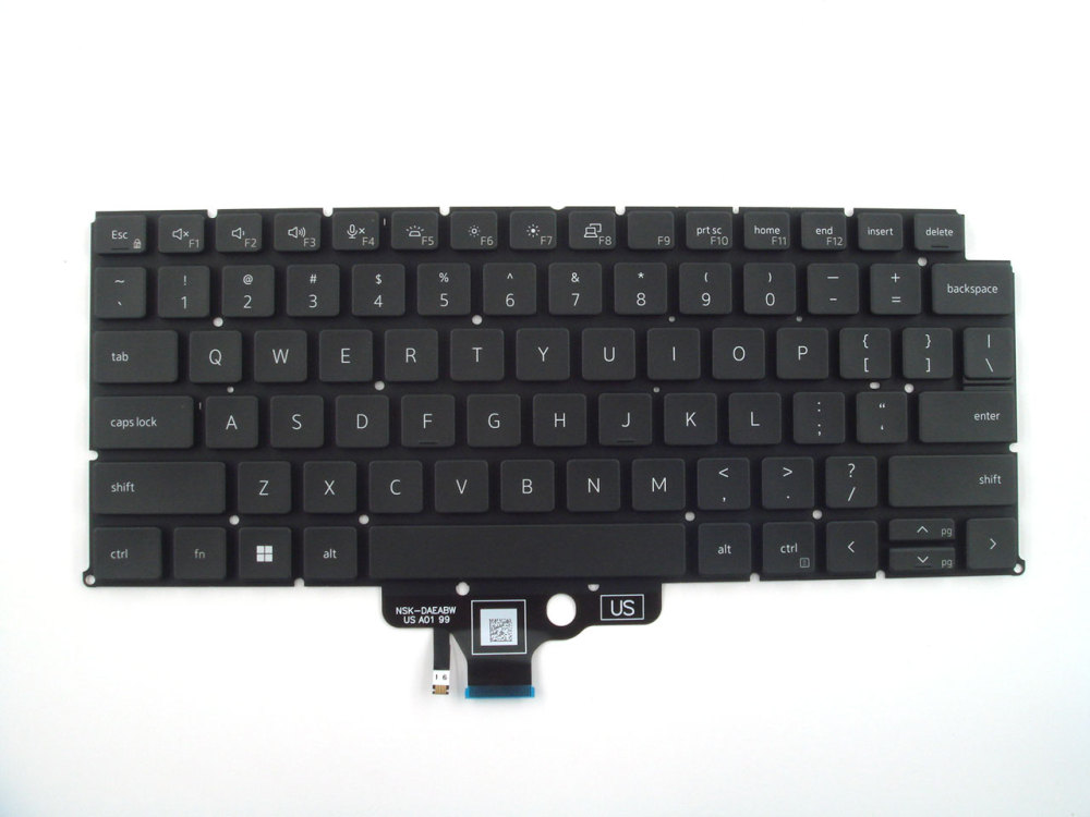New-Orig Dell Latitude 7340 and 7340 2in1 13.3" US-English Backlit Keyboard Black 02DJVH