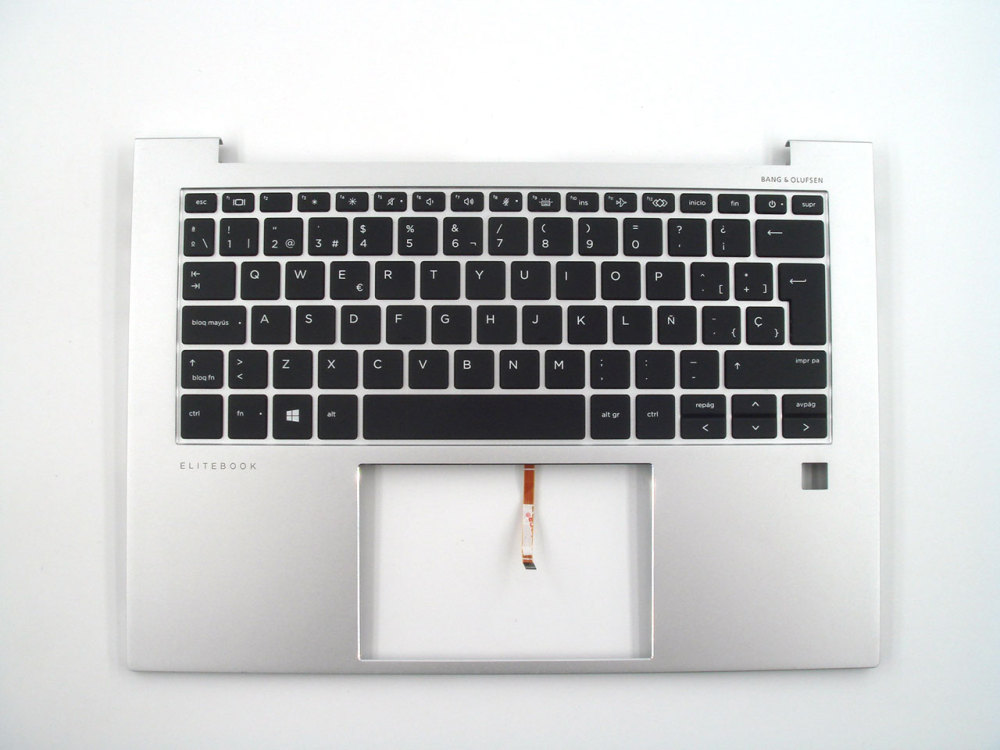 New-Orig HP Elitebook 840 845 G9 14.0" Palmrest Keyboard Bezel with Spanish Backlit Keyboard Silver N09058-071