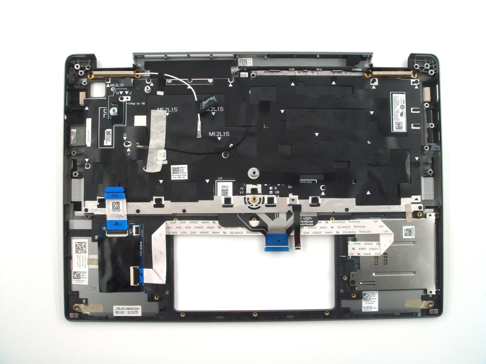 New-Orig Dell Latitude 7340 13.3" Palmrest Keyboard Bezel with US-English Backlit Keyboard with SC Slot 0KPJ7V 054MJR 06JXWG