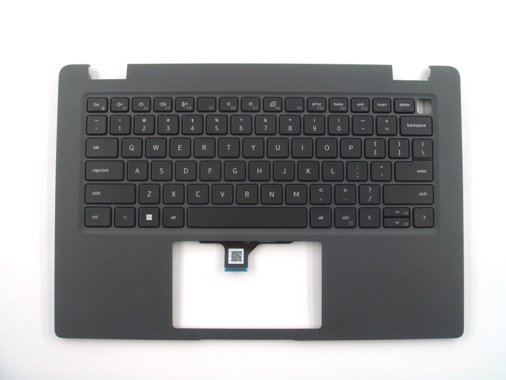 New-Orig Dell Latitude 3440 14.0" Palmrest keyboard Bezel with US-English Non-Backlit Keyboard Black 0R2DCD