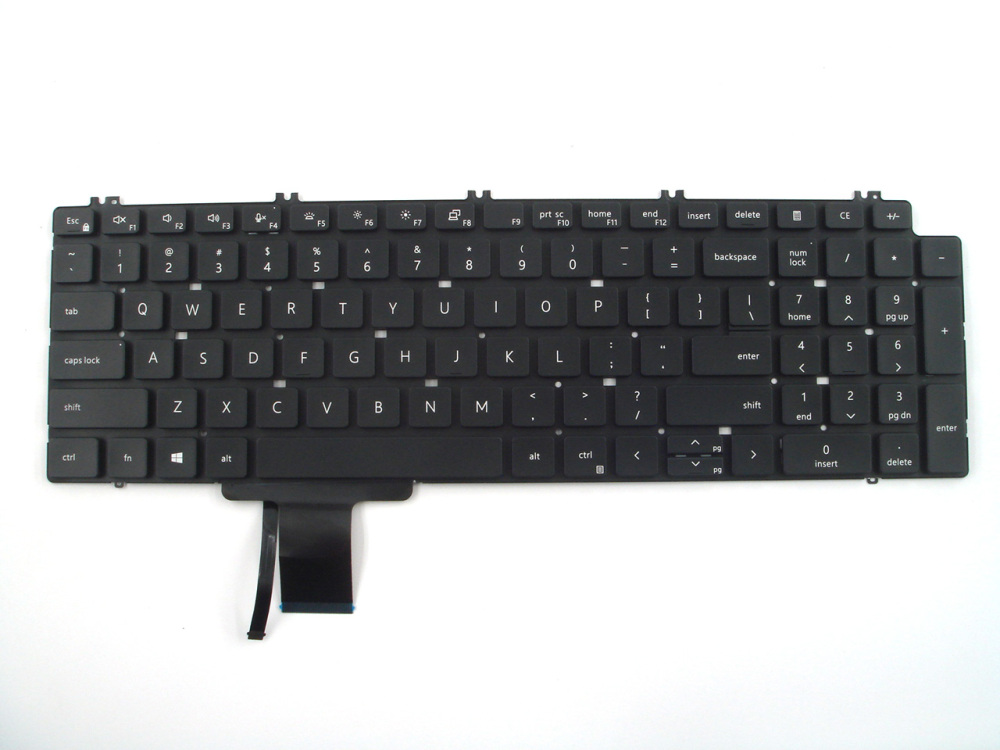 New-Orig Dell Precision 7550 7560 7750 7760 US-English Backlit Keyboard 0713DM