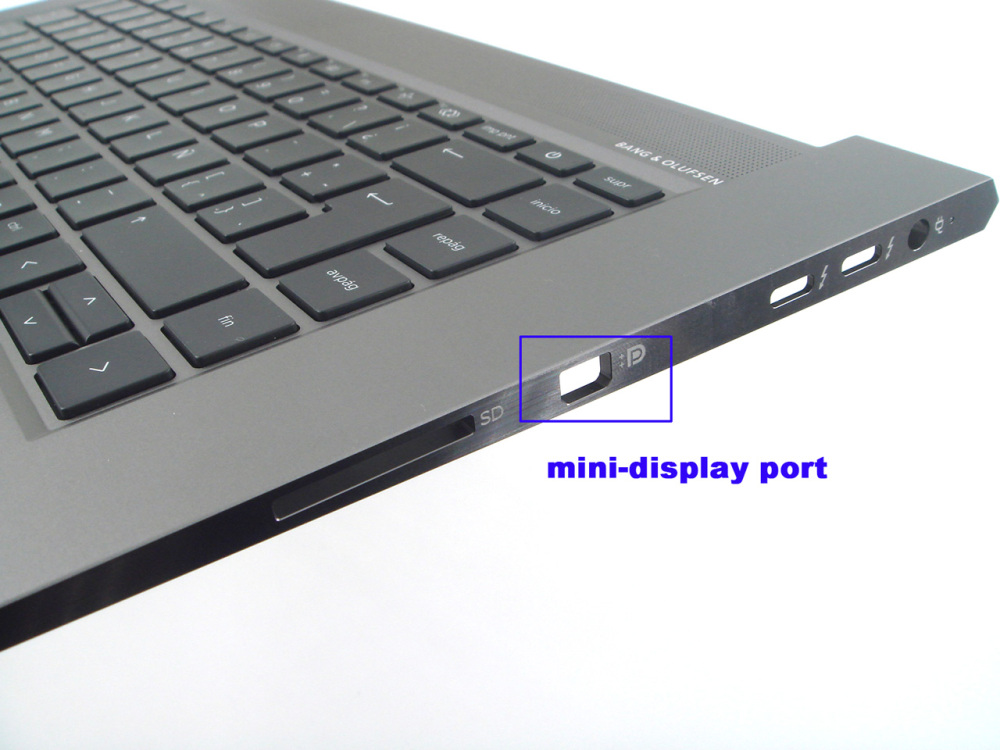 New-Orig HP Zbook Studio Create 15 G7 G8 15.6" Palmrest Keyboard Bezel with Latin Backlit miniDP Slot