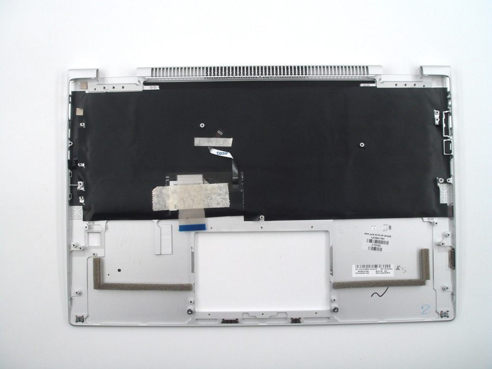 New-Orig HP Elitebook x360 1040 G5 G6 14.0" Palmrest Keyboard Bezel with Latin Backlit Keyboard Silver L41041-161