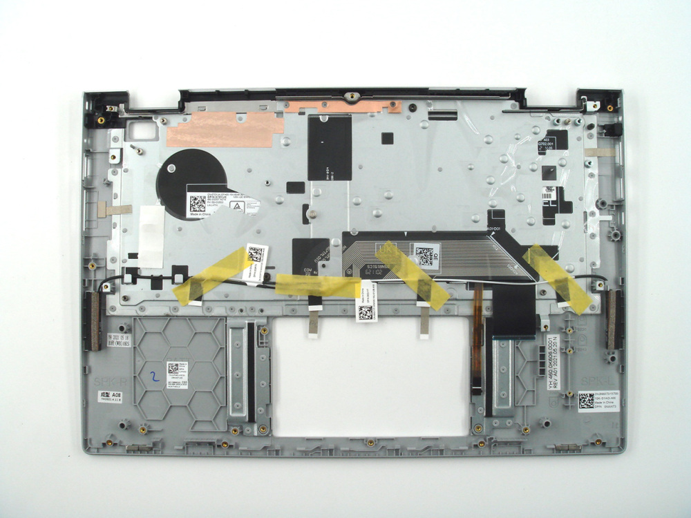 New-Orig Dell Inspiron 5400 5406 2-in-1 14.0" Palmrest Keyboard Bezel with Latin Backlit Keyboard Silver 0NWXT3