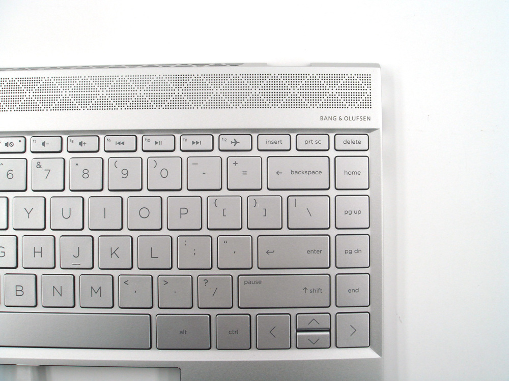 New-Orig HP Envy 13-AH 13.3" Palmrest Keyboard Bezel with US-English Backlit Keyboard Silver L19540-001