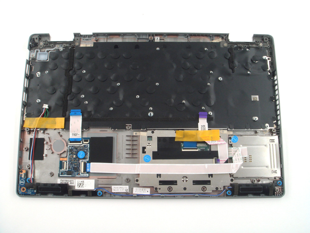 New-Orig Dell Latitude 5520 15.6" Palmrest Keyboard Bezel with US-English Backlit Keyboard with SC Gray