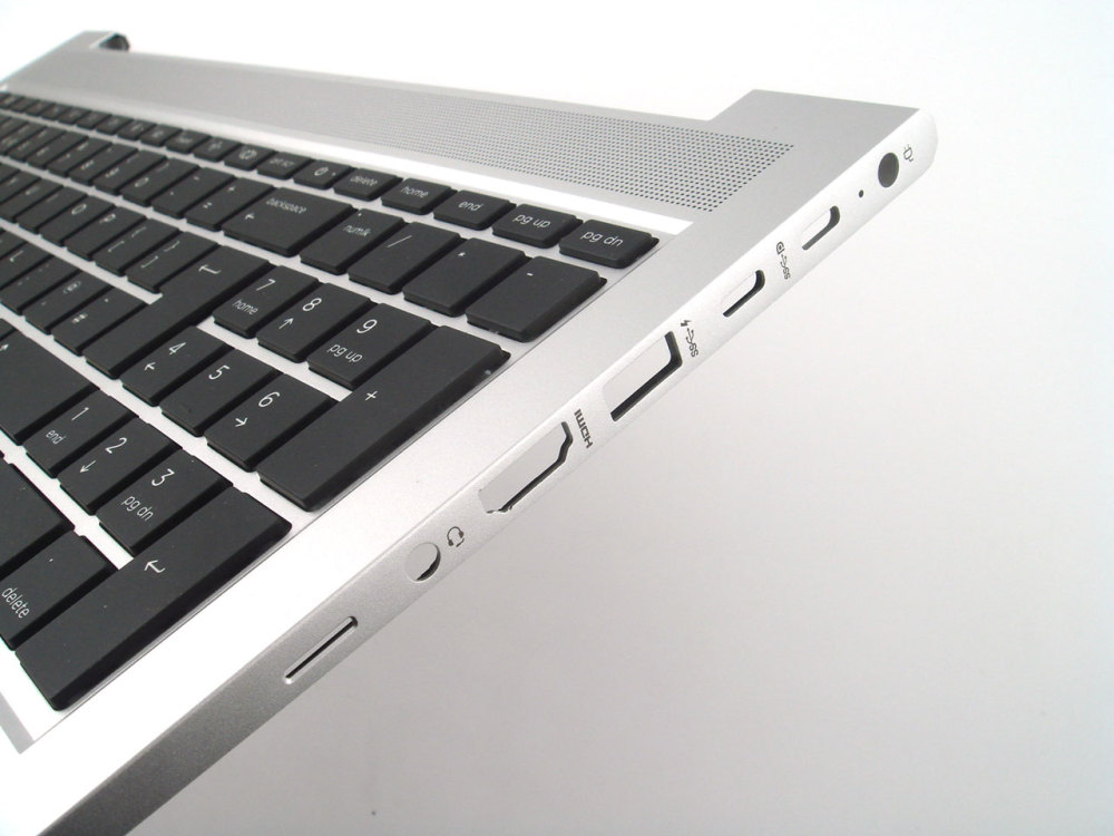 New-Orig HP Probook 450 455 G10 15.6" Palmrest Keyboard Bezel with UK-English Backlit Keyboard Silver N43874-031