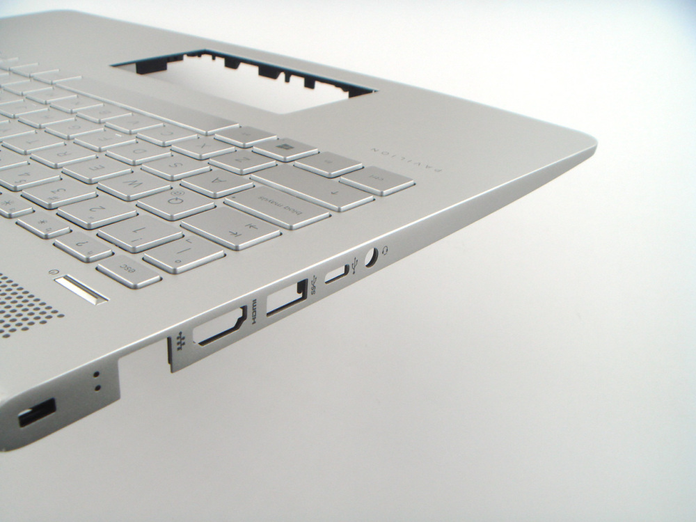 New-Orig HP Pavilion 15-CD 15-CC 15.6"  Palmrest Bezel with Latin-Spanish Keyboard 926858-161 Silver