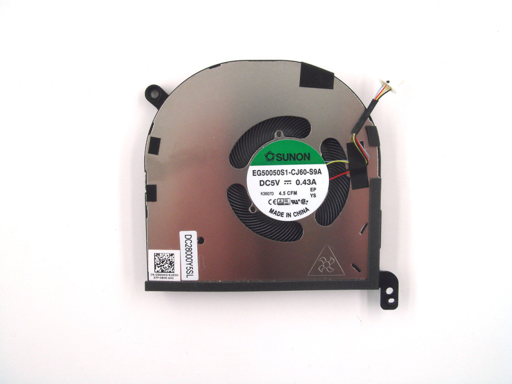 New-Orig Dell XPS 15 9520 Precision M5570 15.6" Cpu Cooling Fan 0594WG