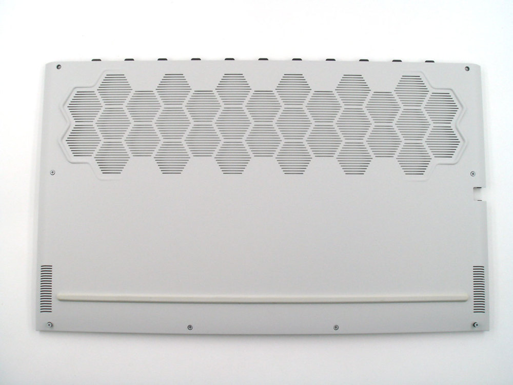 New-Orig Dell Alienware M17 R3 R4 17.3" Base Cover Bottom Lower Case White 080MH0