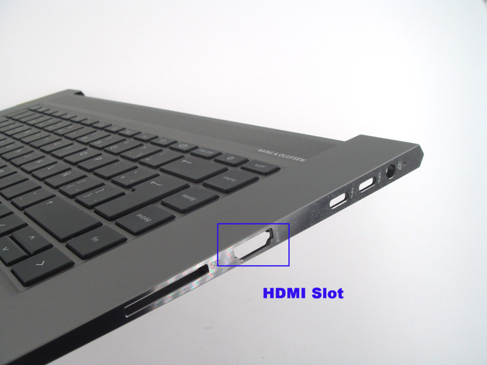 New-Orig HP Zbook Studio 15 G7 G8 15.6" Palmrest Keyboard Bezel with Latin Backlit Keyboard with HDMI Slot M14606-161