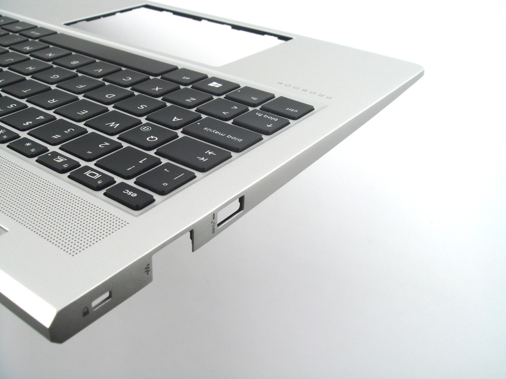 New-Orig HP Probook 450 G10 15.6" Palmrest Keyboard Bezel with Latin Backlit Keyboard Silver N43874-161