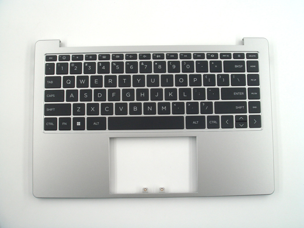 New-Orig HP 240 245 G10 14.0" Palmrest Keyboard Bezel with US-English Backlit Keyboard Silver N39522-001