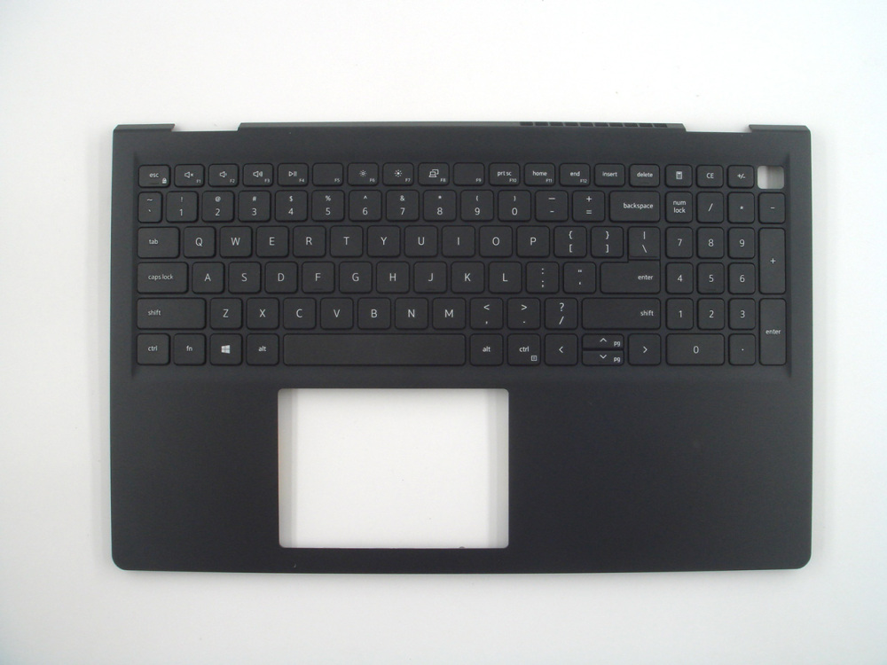 New-Orig Dell Vostro 3520 3525 15.6" Palmrest Keyboard Bezel with US-English Non-Backlit Keyboard No-Type-C Slot Black
