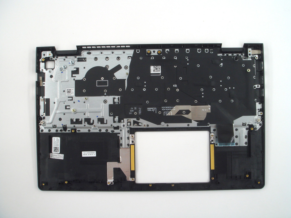 New-Orig Dell Vostro 3520 3525 15.6" Palmrest Keyboard Bezel with US-English Non-Backlit Keyboard No-Type-C Slot Black