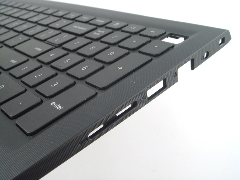 New-Orig Dell Vostro 3520 3525 15.6" Palmrest Keyboard Bezel with US-English Non-Backlit Keyboard No-Type-C Slot Black