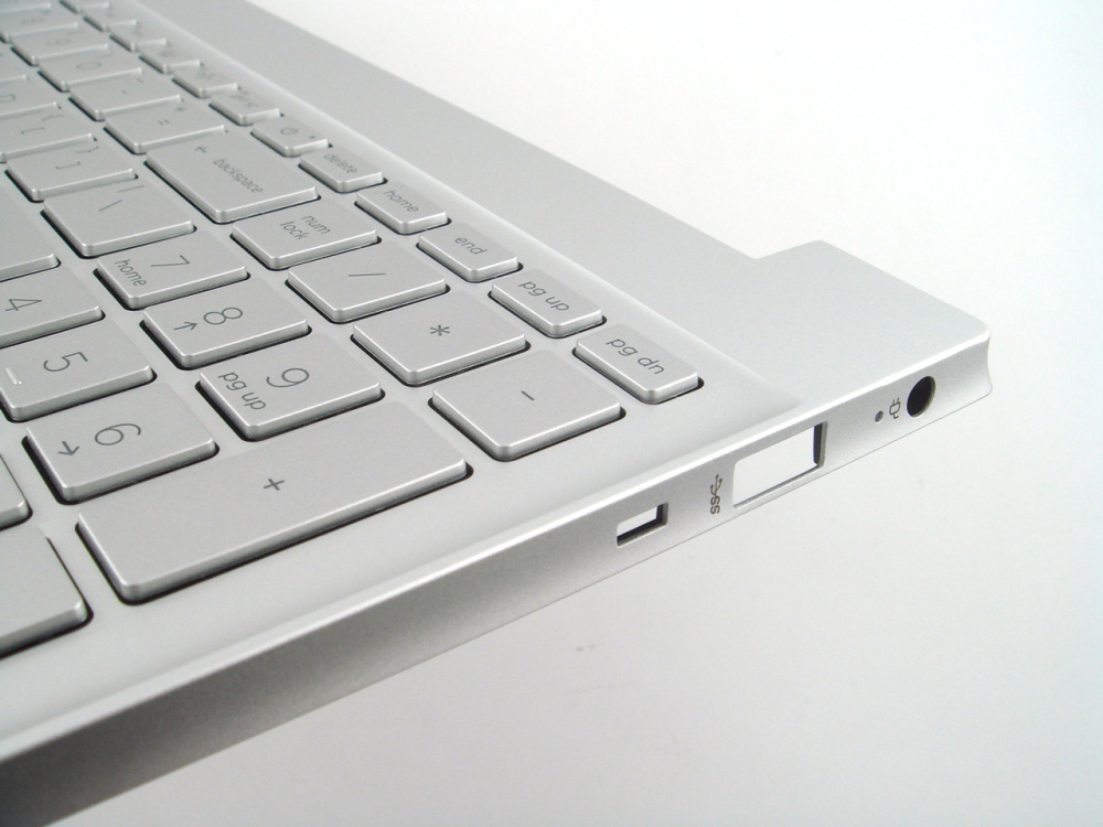 New-Orig HP Pavilion 15-EG 15-EH 15.6" Palmrest Keyboard Bezel with US-English Backlit Keyboard with Finger Hole Silver M08910-001