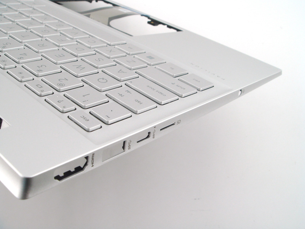 New-Orig HP Pavilion 15-EG 15-EH 15.6" Palmrest Keyboard Bezel with US-English Backlit Keyboard with Finger Hole Silver M08910-001