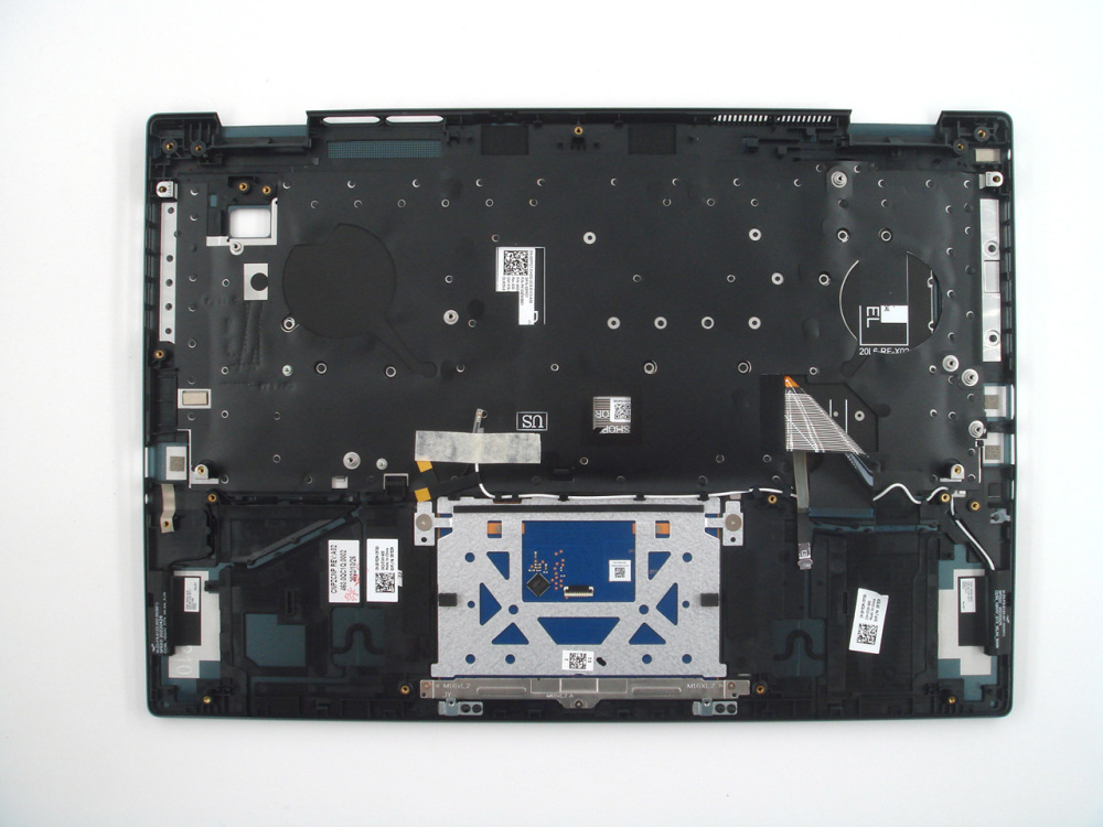 New-Orig Dell Inspiron 7620 7625 16.0" Palmrest Keyboard Bezel with US-English Backlit Keyboard for RTX3050 Blue 0RYX3M