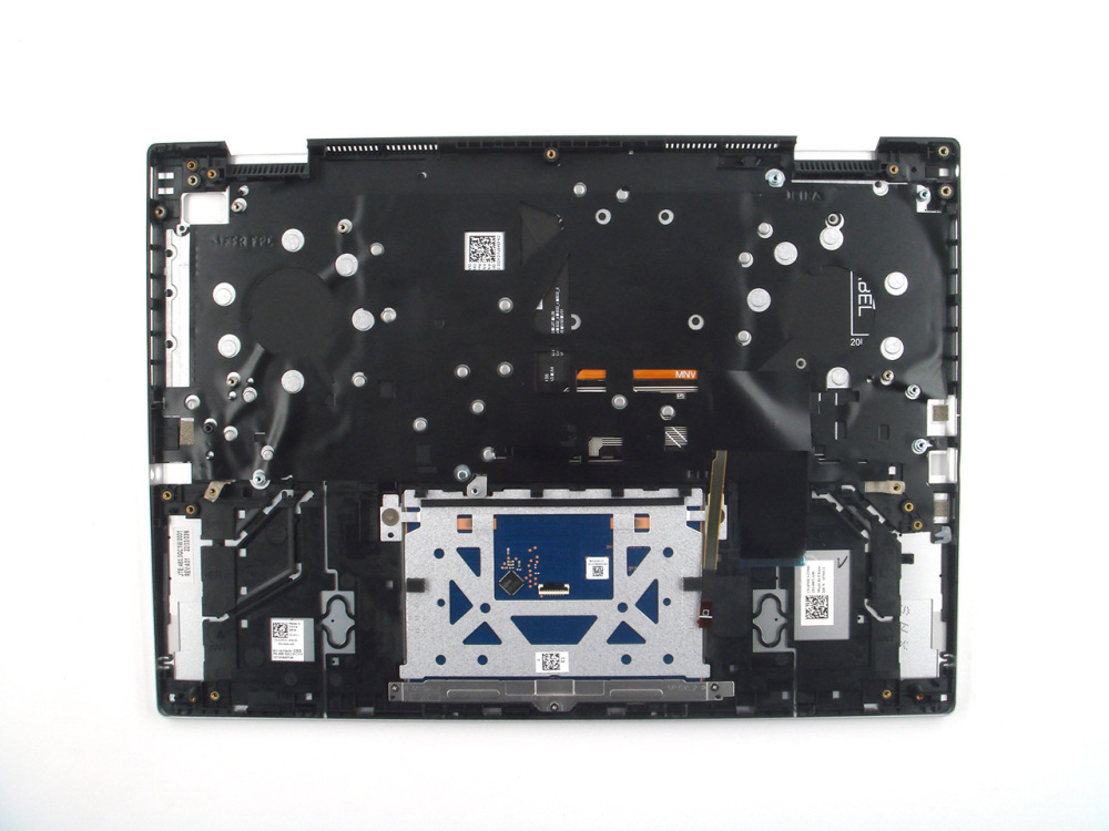 New-Orig Dell Inspiron 7420 7425 14.0" Palmrest Keyboard Bezel with US-English Backlit Keyboard Silver 0FNHC3