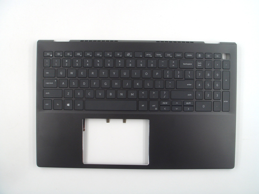 New-Orig Dell Vostro 5501 5502 15.6" Palmrest Keyboard Bezel with US-English Backlit Keyboard Gray 0G2VT3 0W7PK2