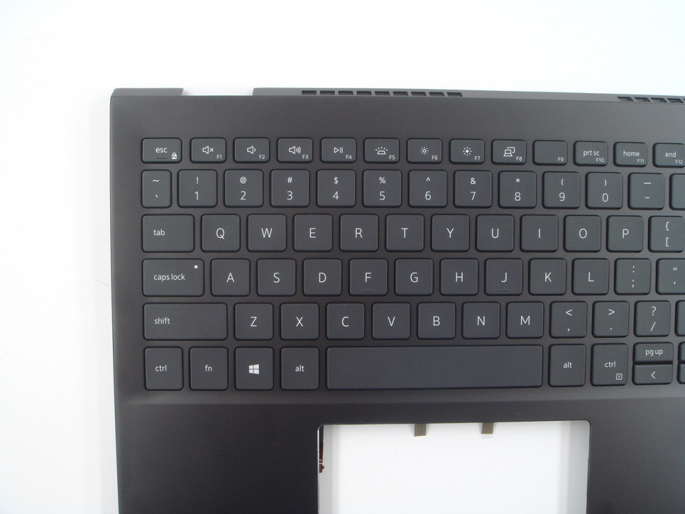 New-Orig Dell Vostro 5501 5502 15.6" Palmrest Keyboard Bezel with US-English Backlit Keyboard Gray 0G2VT3 0W7PK2