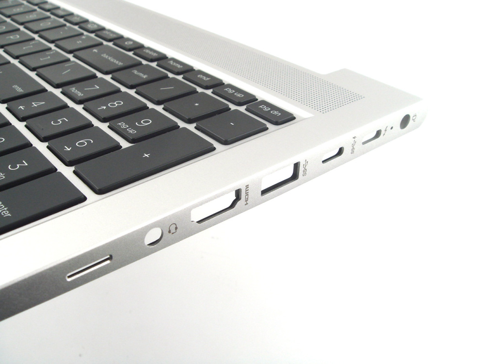 New-Orig HP Elitebook 650 655 G10 15.6" Palmrest Keyboard Bezel with US-English Backlit Keyboard Silver N45680-001