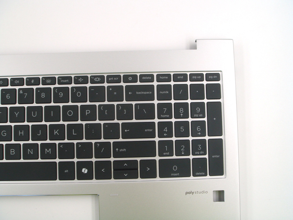 New-Orig HP Elitebook 860 865 G11 16.0" Palmrest Keyboard Bezel with US-English Backlit Keyboard Silver N93304-001