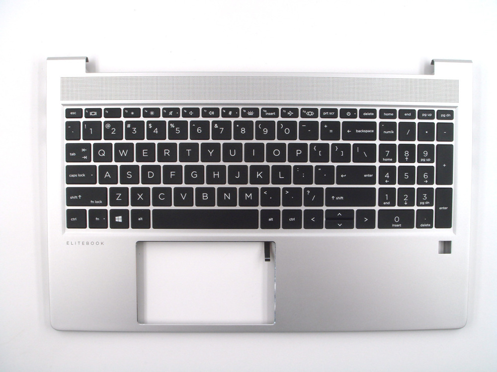 New-Orig HP Elitebook 650 655 G9 15.6" Palmrest Keyboard Bezel with US-English Backlit Keyboard Silver N17712-001