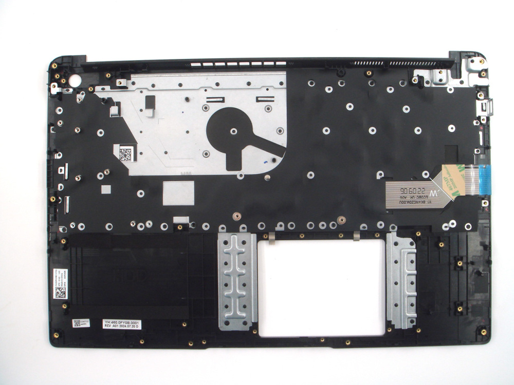 New-Orig Dell Latitude 3500 15.6" Palmrest Keyboard Bezel with Latin-Spanish Backlit Keyboard Black 0XPXMR