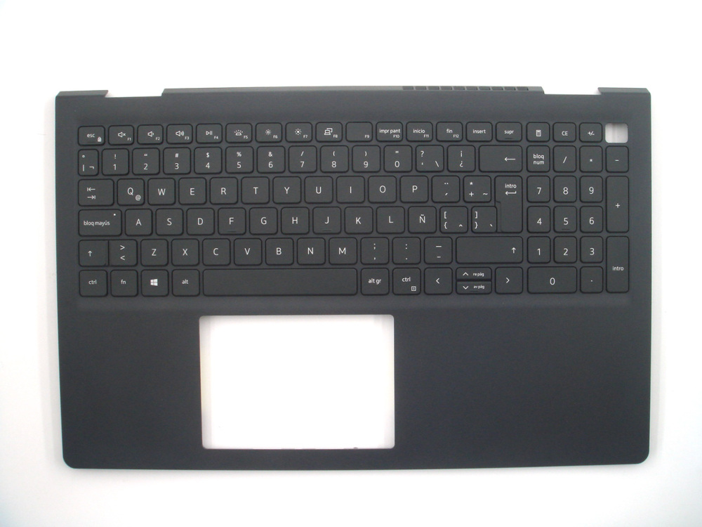 New-Orig Dell Vostro 3520 3530 15.6" Palmrest Keyboard Bezel with Latin-Spanish Backlit Keyboard with Type-C Slot